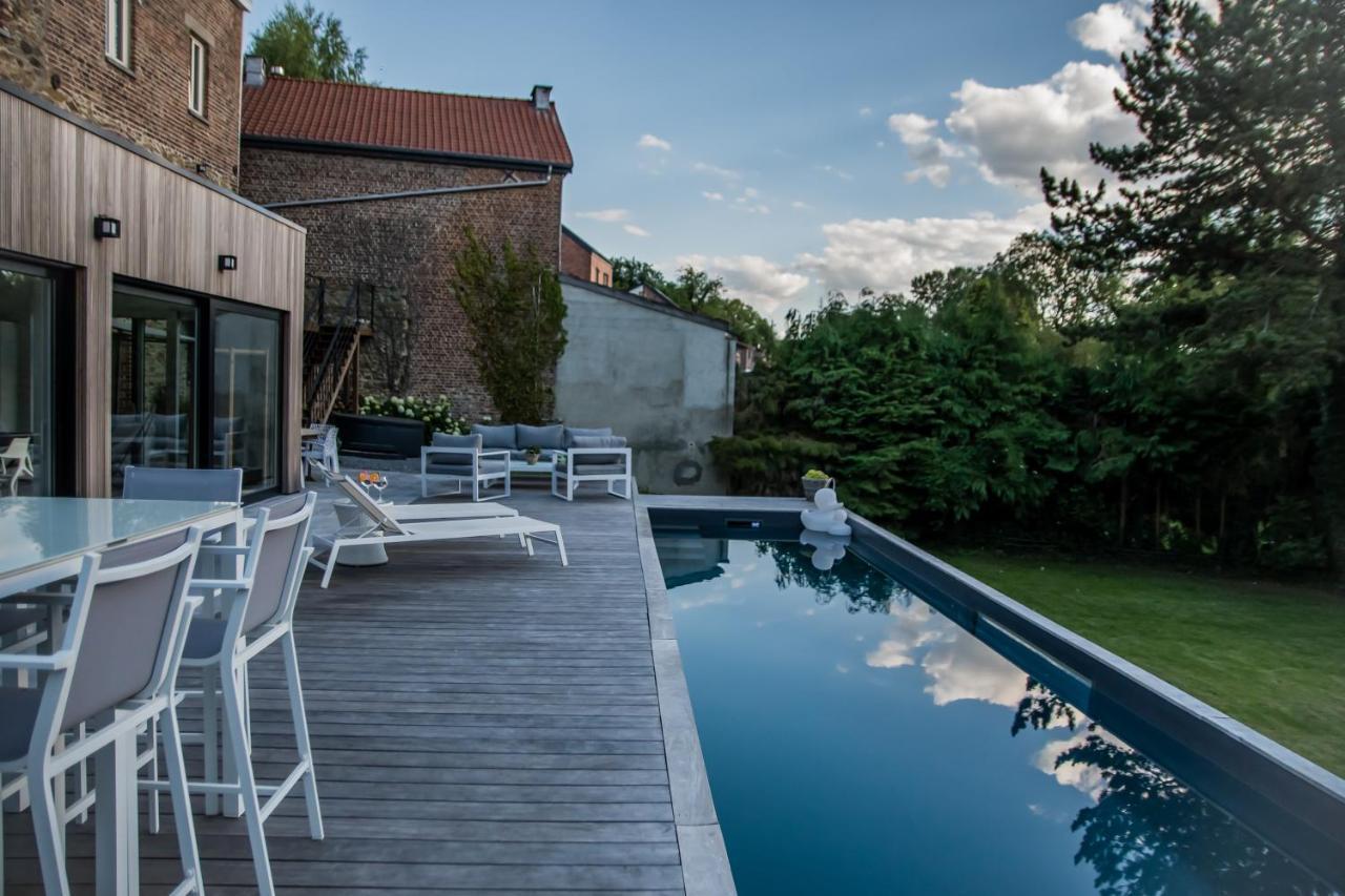Au Calme De Hosdent Bed & Breakfast Braives Exterior foto