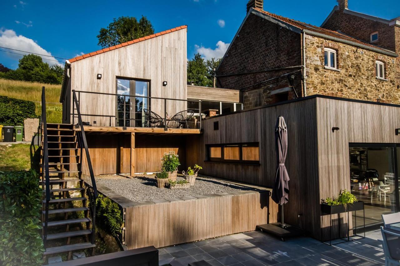 Au Calme De Hosdent Bed & Breakfast Braives Exterior foto