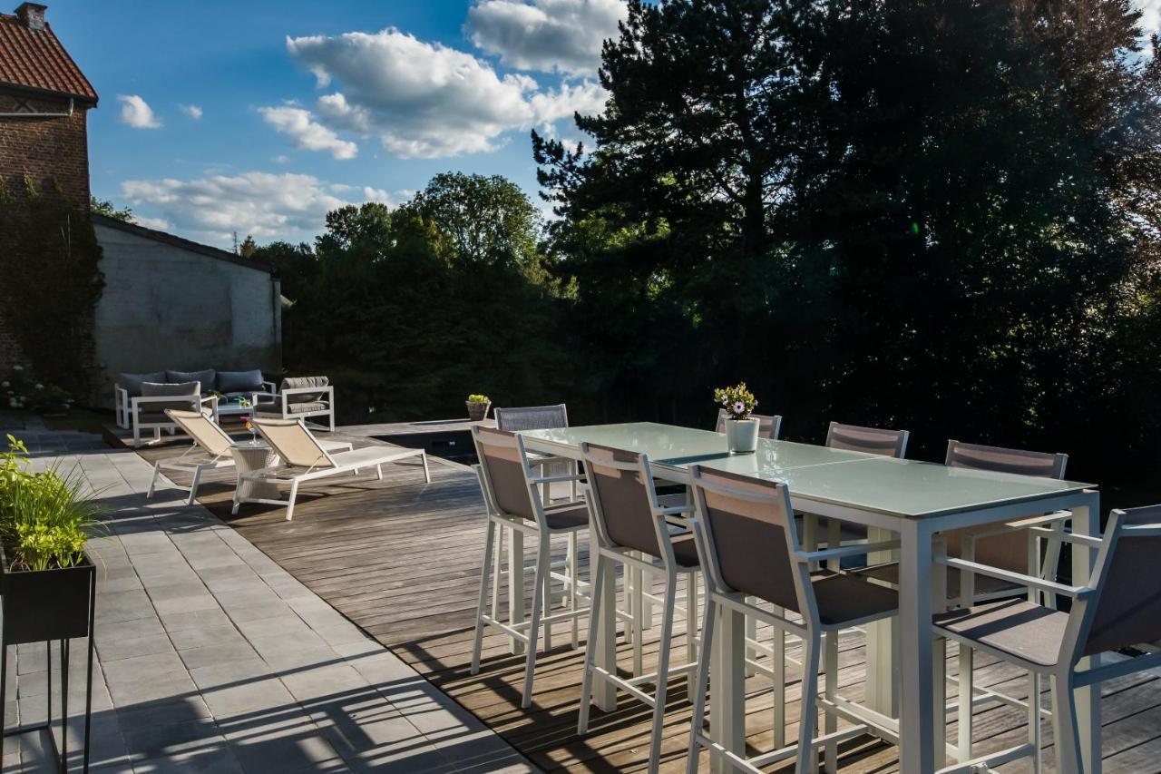 Au Calme De Hosdent Bed & Breakfast Braives Exterior foto