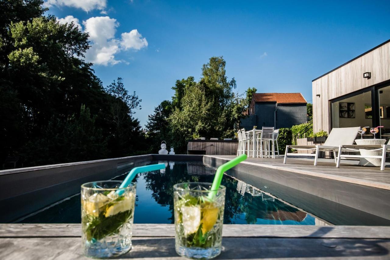 Au Calme De Hosdent Bed & Breakfast Braives Exterior foto